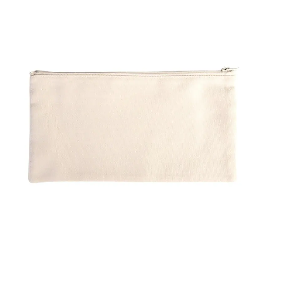 Bolsa loneta con zipper para sublimación