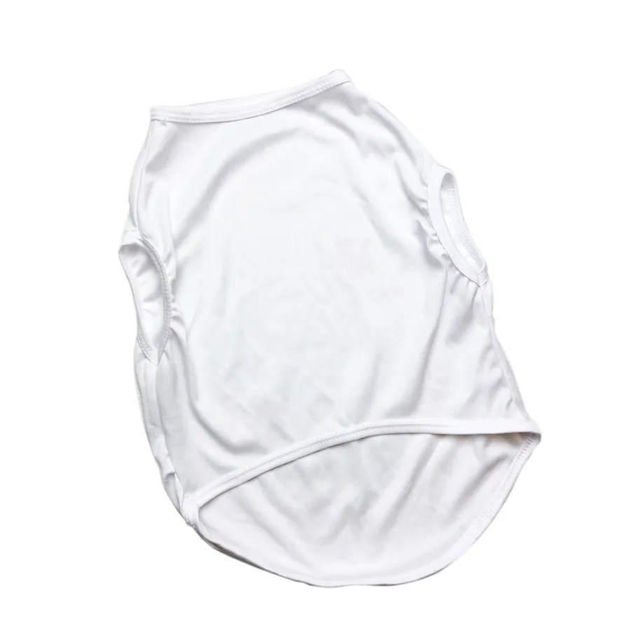 Camiseta Blanca Sublimable para Mascota