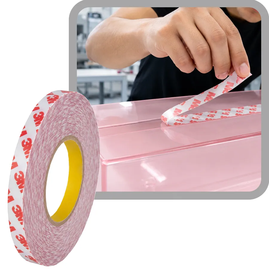 Cinta Doble Cara Transparente 3M GPT-020F