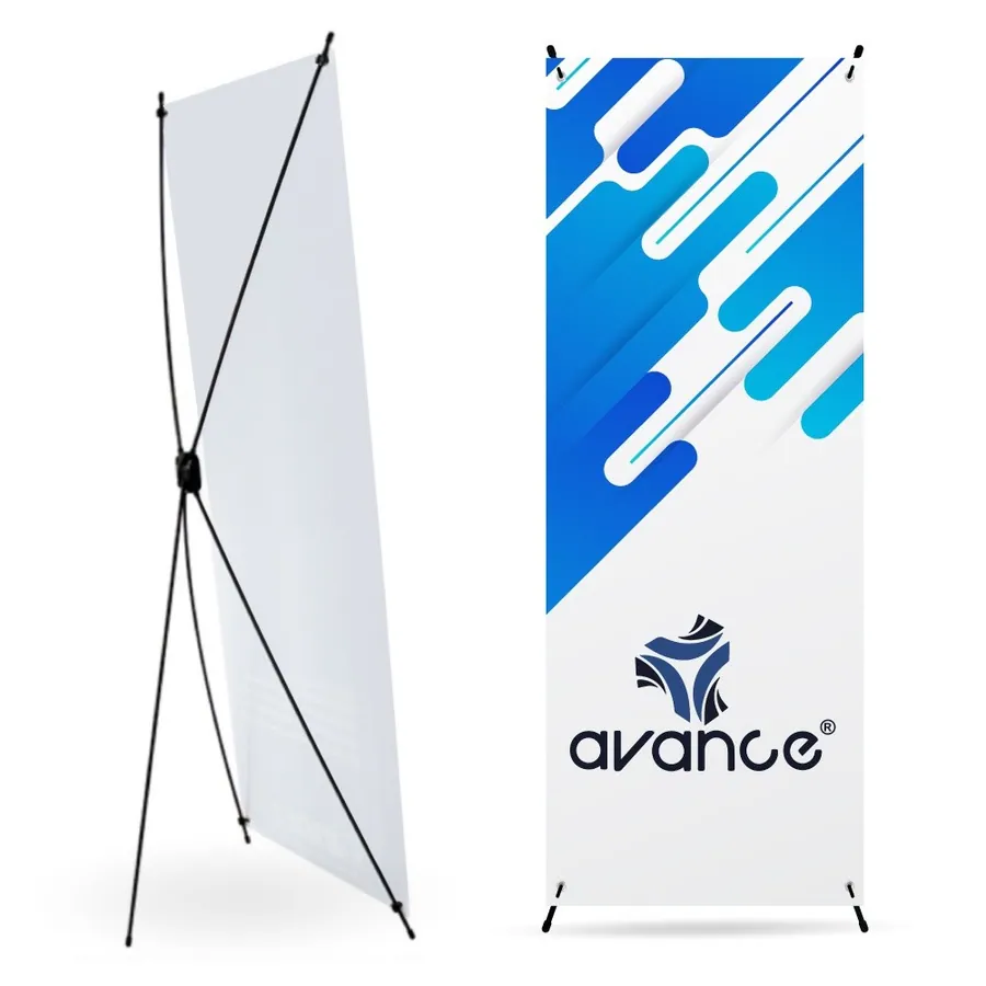 Display Banner X Barras con Resorte