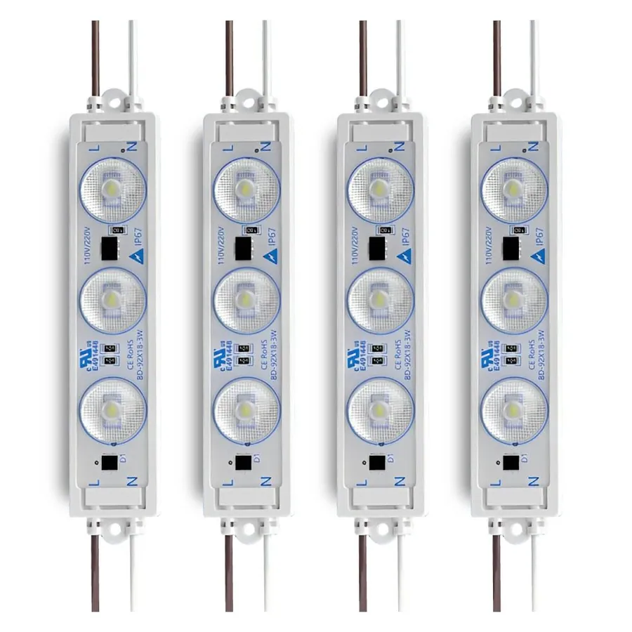 Led de 3 Diodos Autobalastrado Blanco 110v