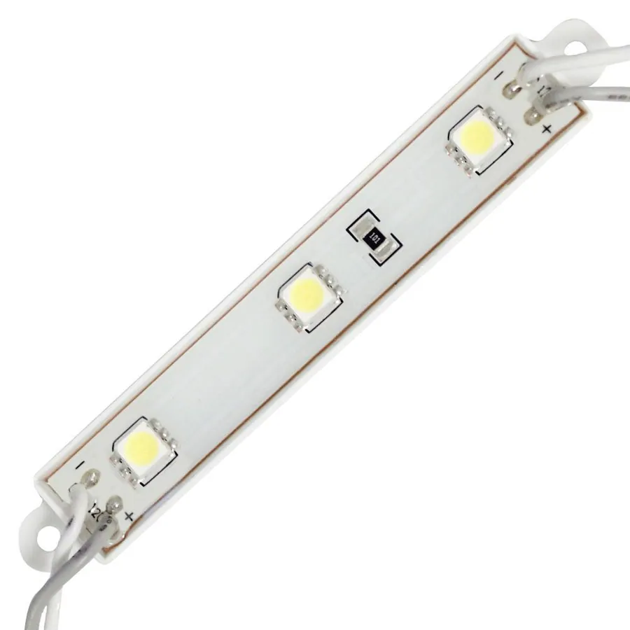 Led Resistente al Agua 3 Diodos SMD Alto Brillo Ultra C