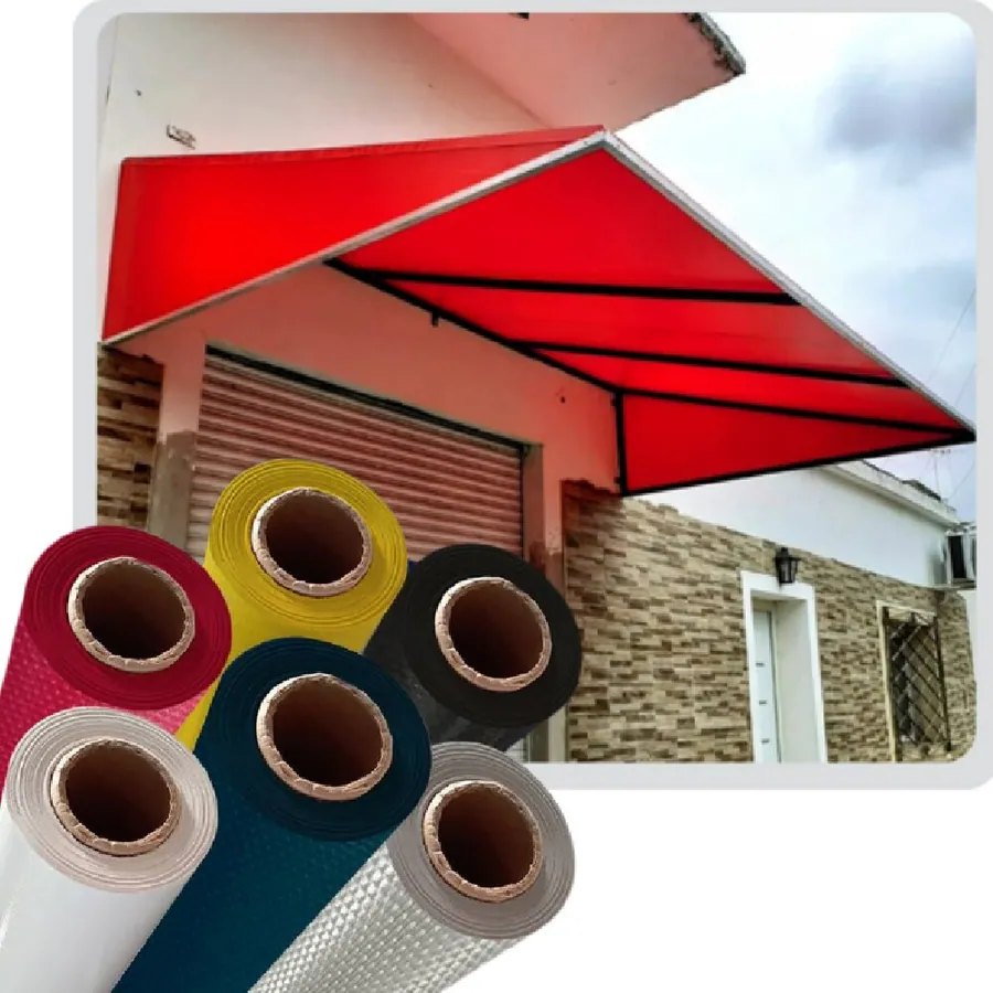 Lona impermeable para sombra, toldos, carpas e inflables - Strongflex
