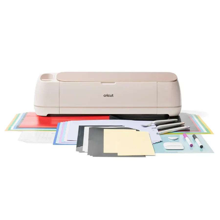 Paquete De Plotter De Corte Cricut Maker 4 Marfil