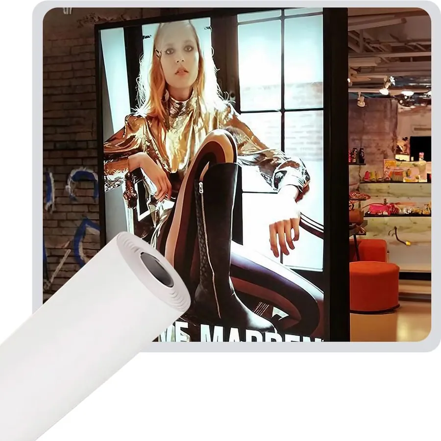Película Backlit Acabado Mate para Impresión Digital Signjet® Plus