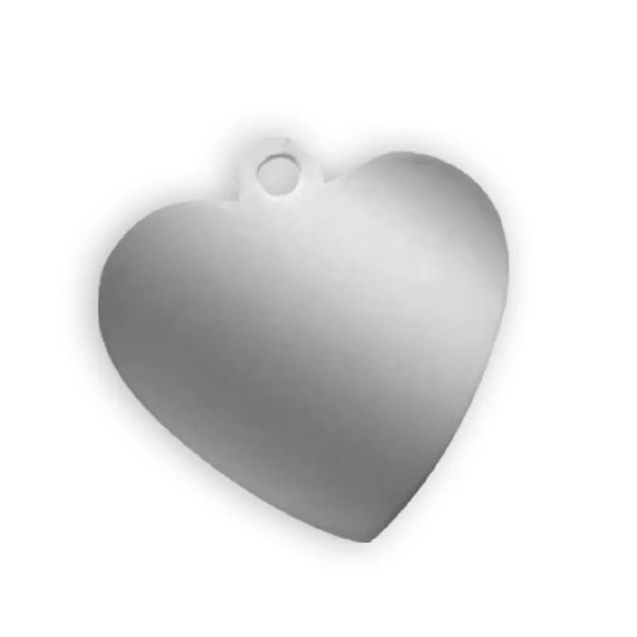 Placa De Perro En Forma De Corazón Para Sublimar