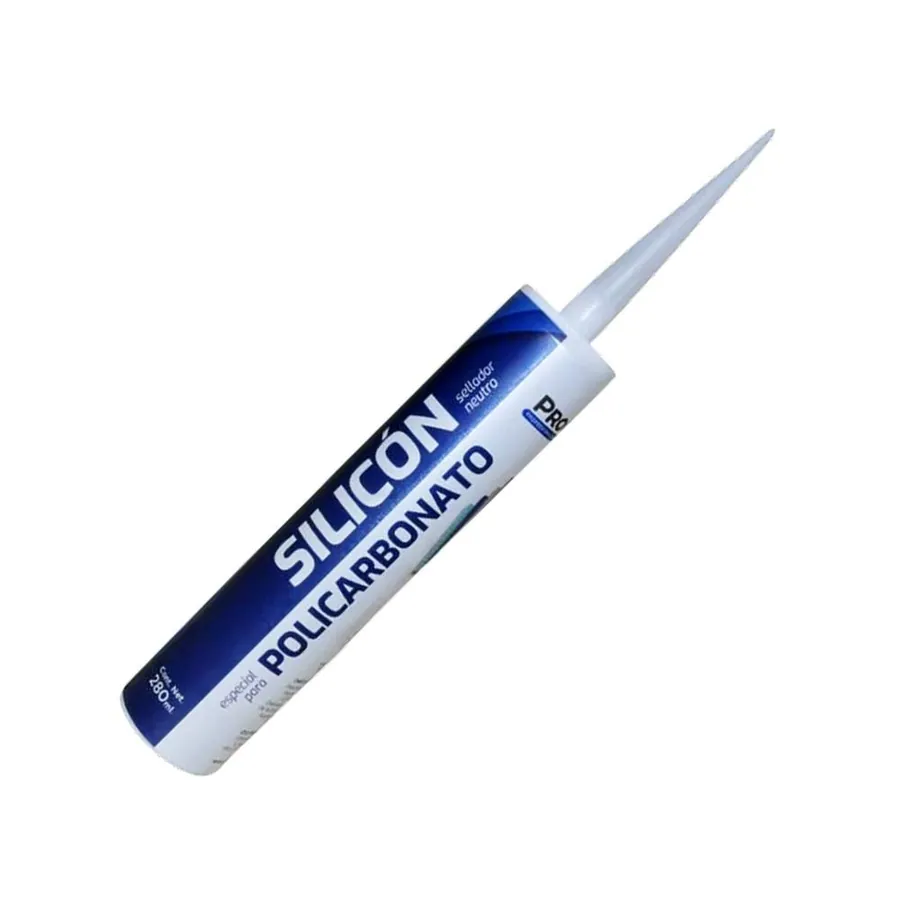 Silicón para policarbonato