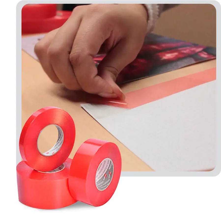 Tape doble cara transparente para unión de lonas Orabond 1397PP