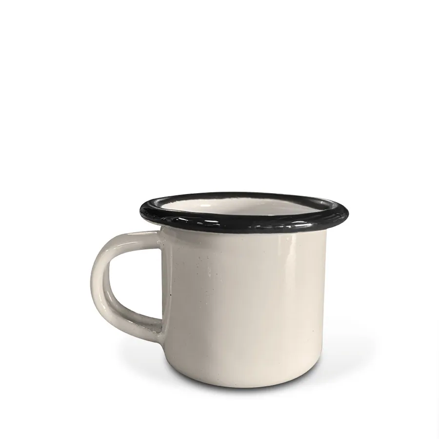 Taza esmaltada miniatura para espresso 3 oz